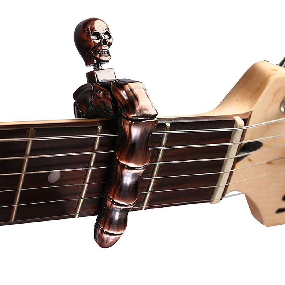 Musical Instrument Art - Capotasto a Forma di Teschio per