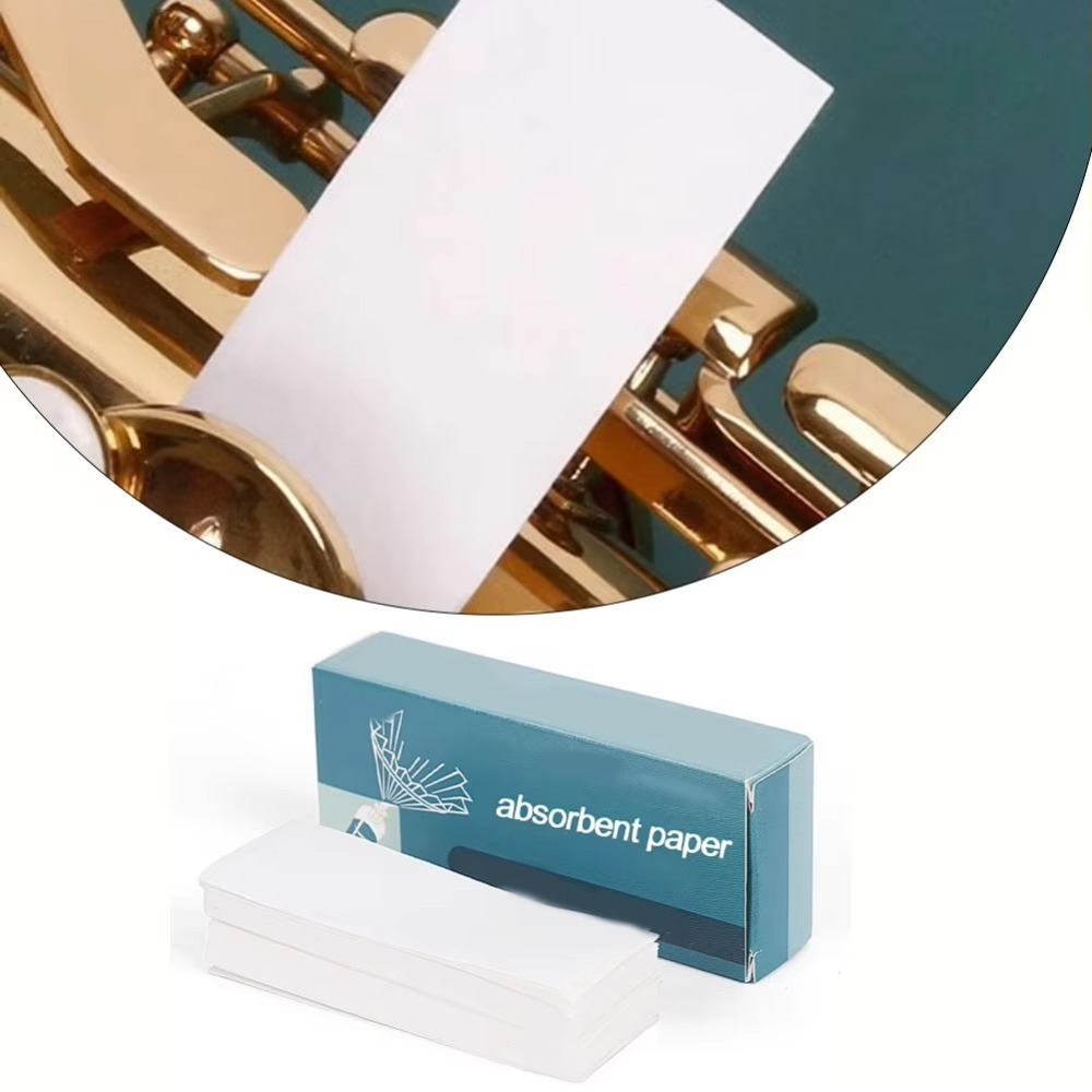 Musical Instrument Bazooka - 100 pz Sassofono Pad Carta Assorbente