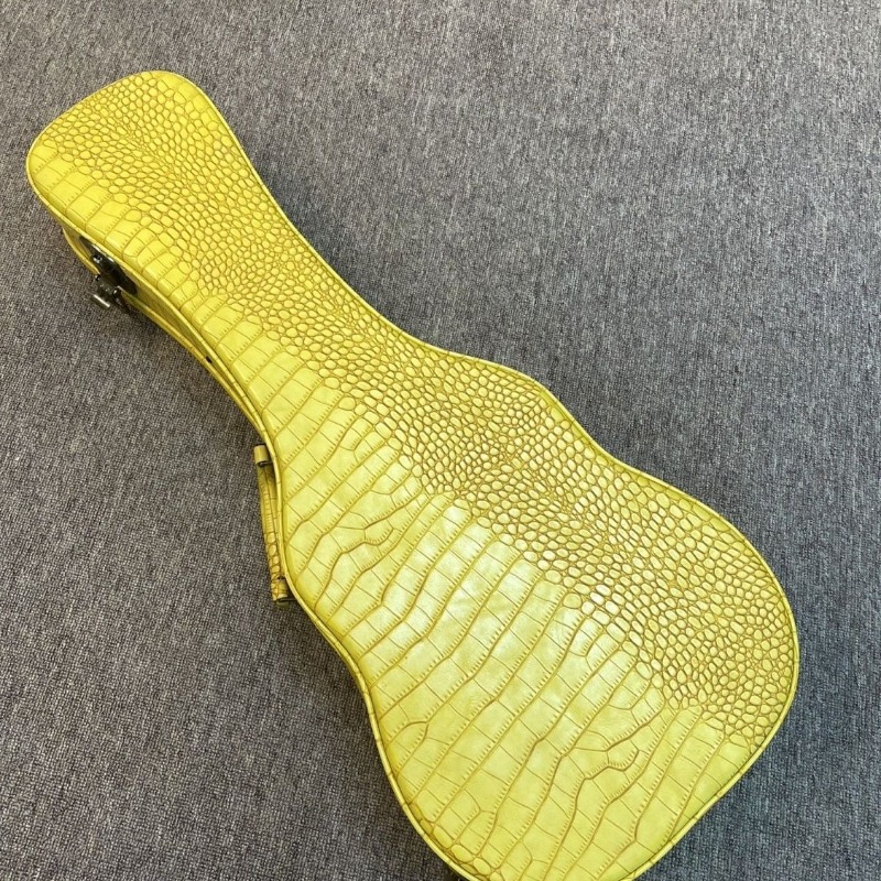 Musical Instrument Box - Scatola per ukulele in pelle da