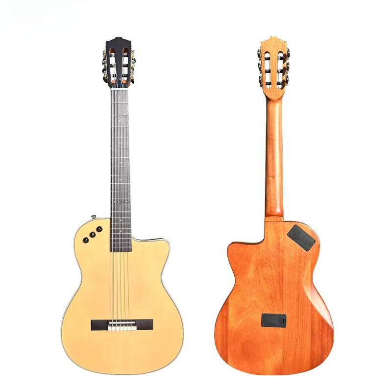 Musical Instrument Brands - Chitarra Classica Elettrica Aiersi Slimline Super
