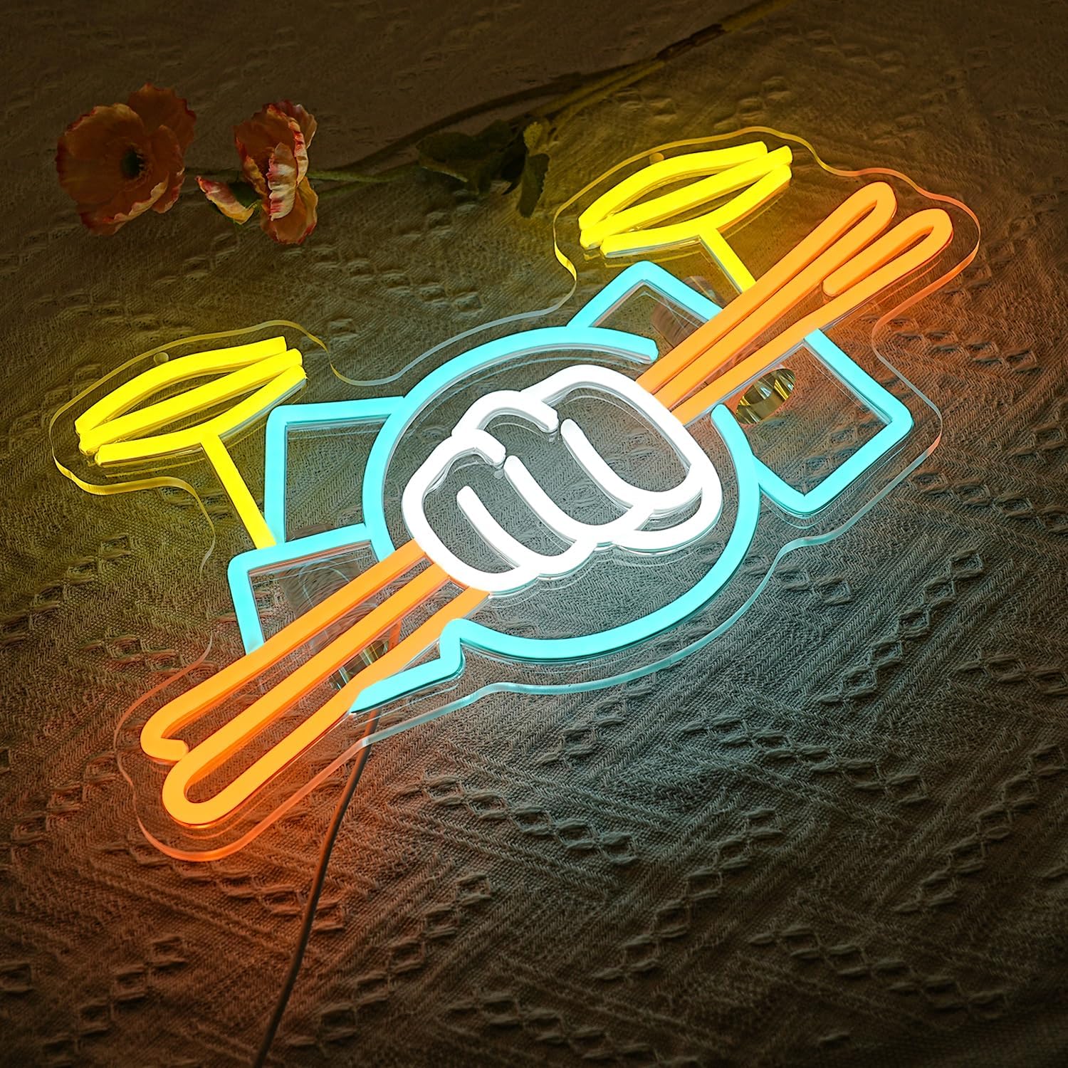 Insegna al Neon a Forma di Bat - Musical Instruments recensione e prezzo