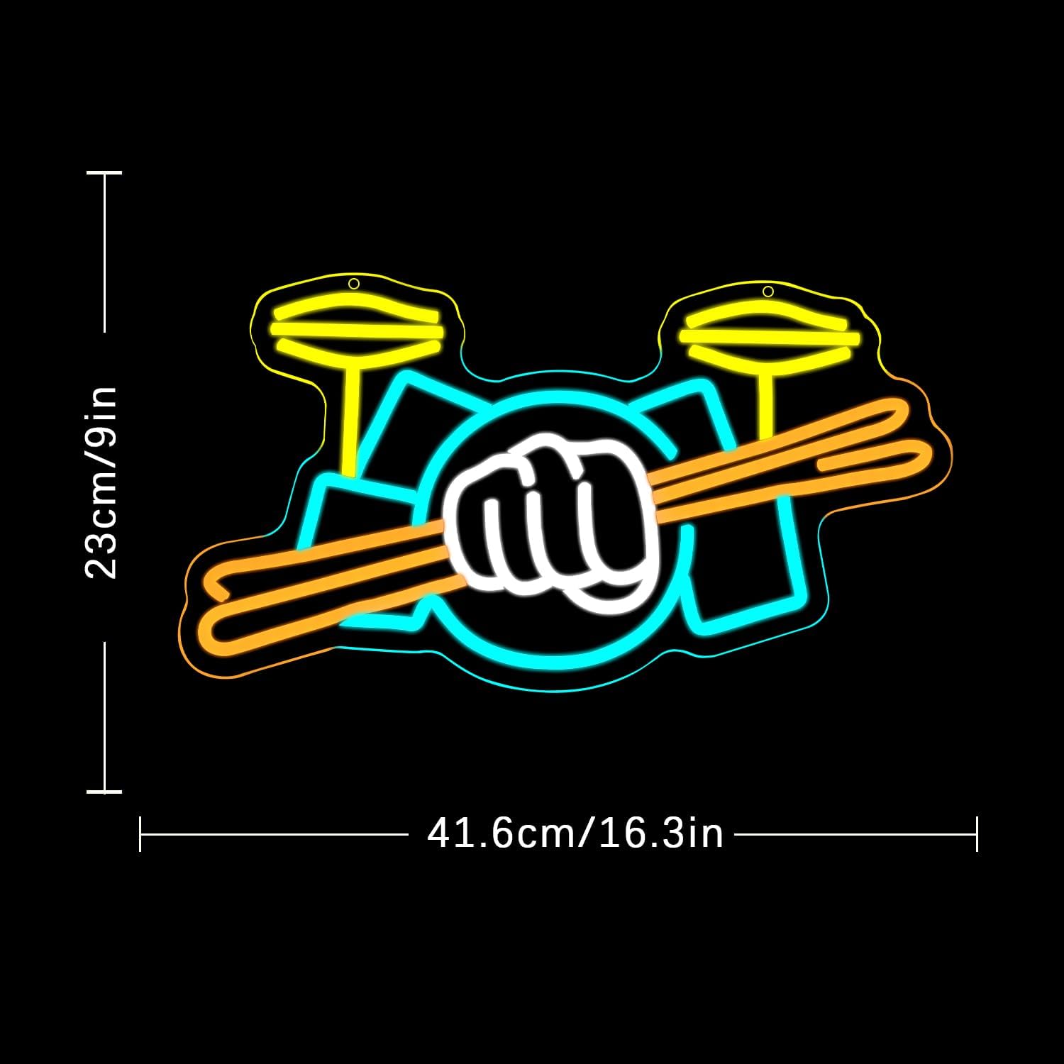 Insegna al Neon a Forma di Bat - Musical Instruments recensione e prezzo