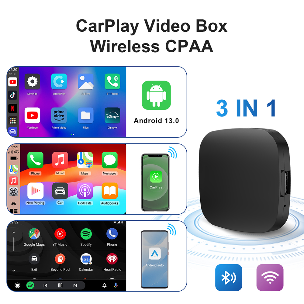 Nuovo 3 in 1 Wireless Carplay  - Musical Instrument Box recensione e prezzo