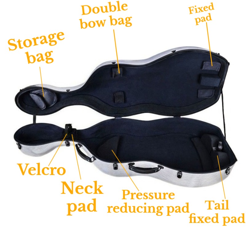 Custodia per violoncello in fi - Musical Instrument Box recensione e prezzo