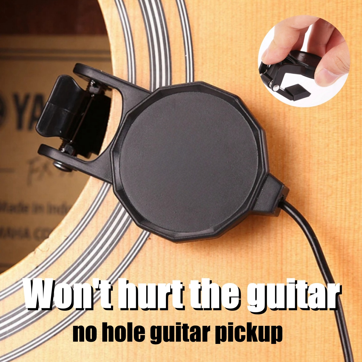 Pickup jack audio con clip per - Musical Instrument Art recensione e prezzo