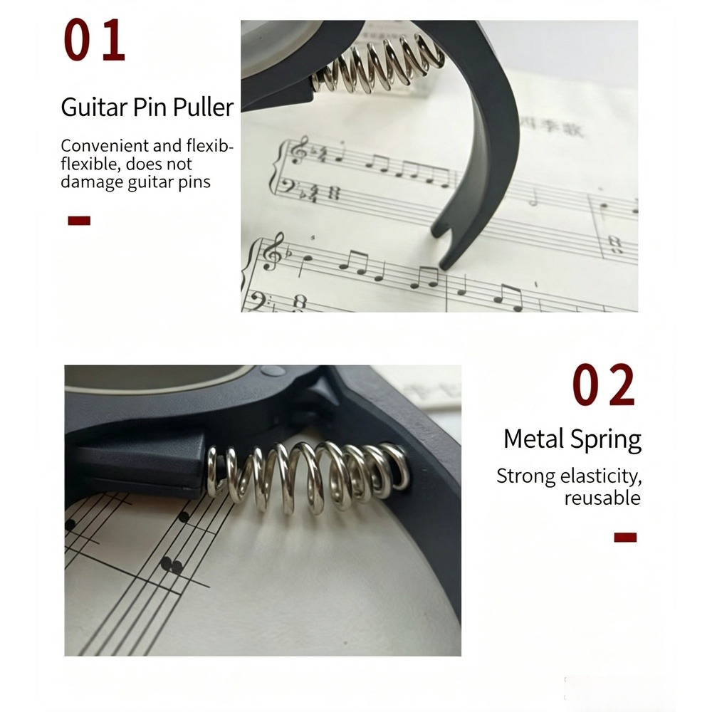 Capotasto per Chitarra 2 in 1  - Musical Instrument Art recensione e prezzo