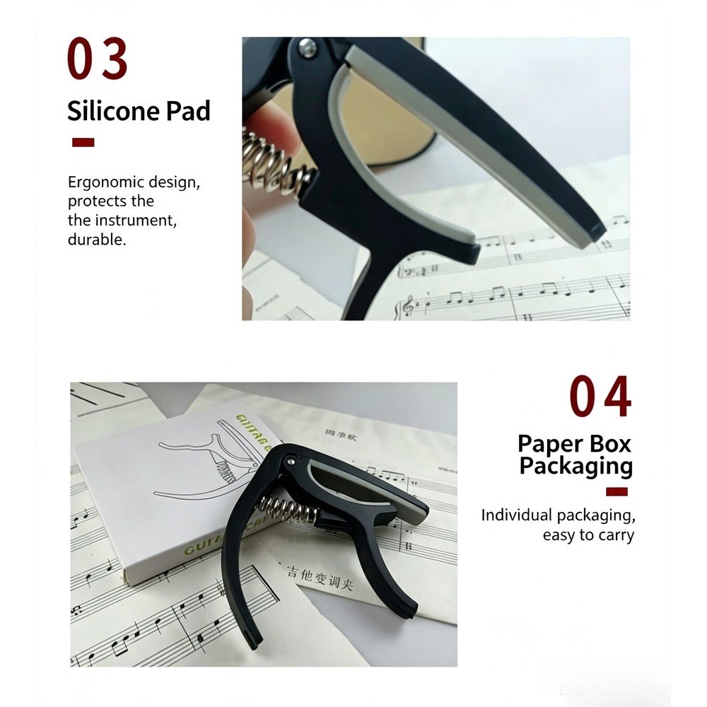 Capotasto per Chitarra 2 in 1  - Musical Instrument Art recensione e prezzo