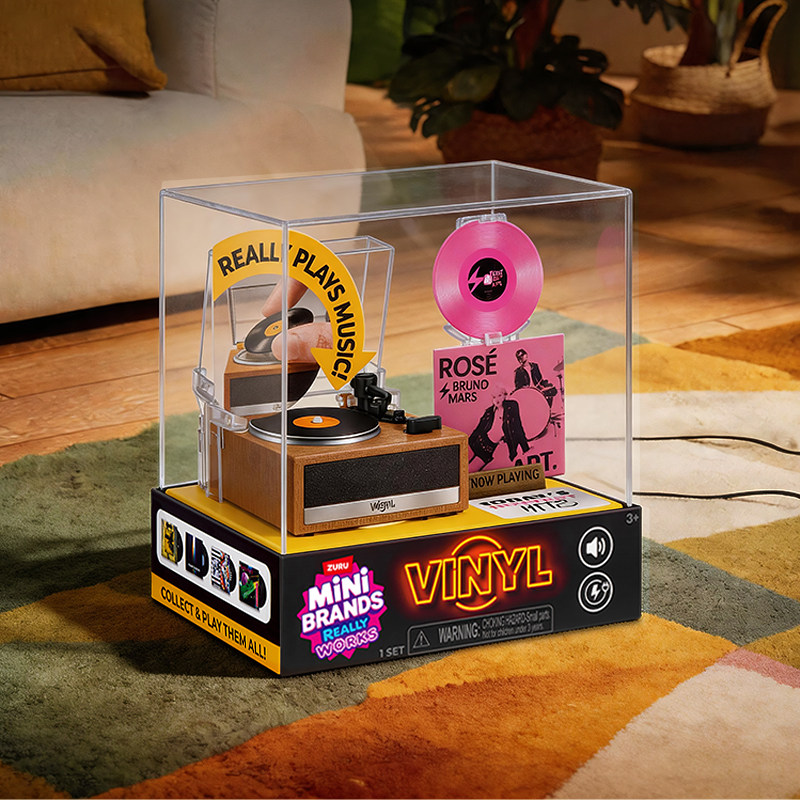Mini Brands Vinyl Really Works - Musical Instrument Brands recensione e prezzo