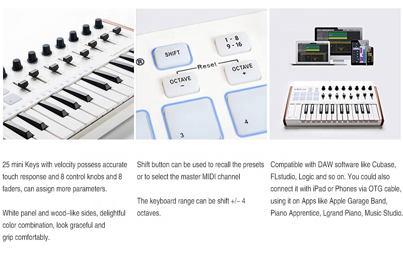 Marca 8 Encoder Faders Control - Musical Instrument Brands recensione e prezzo