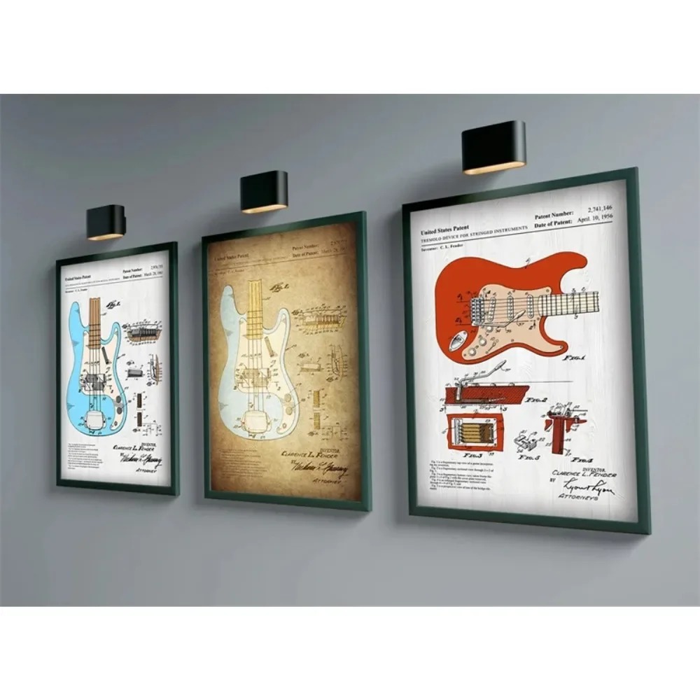 Chitarra elettrica anatomia Po - Musical Instrument Image recensione e prezzo