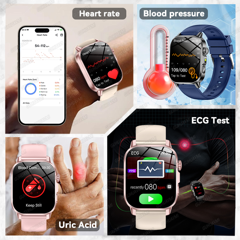 GUHUAVMI 2026 Nuovo Smartwatch - Musical Instrument Craft recensione e prezzo